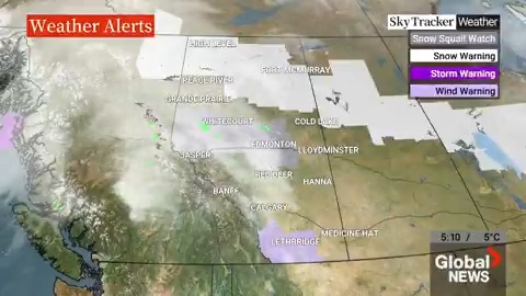 What the heck is a snow squall? It's not a common term in this neck of the woods, but Albertans around Edmonton and to the north of the city should prepare for some sudden, blustery weather on Thursday. @phildweather explains what is to come. #yegwx #abstorm #yeg