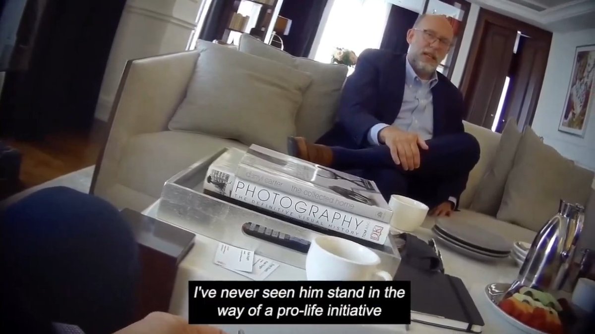 🚨 Trump Cabinet pick Russ Vought caught in undercover video saying Trump is going to give “people like me in the government the ability” to go after abortion rights