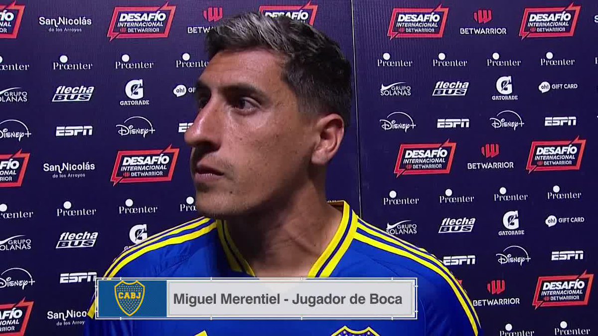 🇺🇾Miguel #Merentiel: "#Boca está para campeonar". 🙏¡Que se cumpla, Bestia!