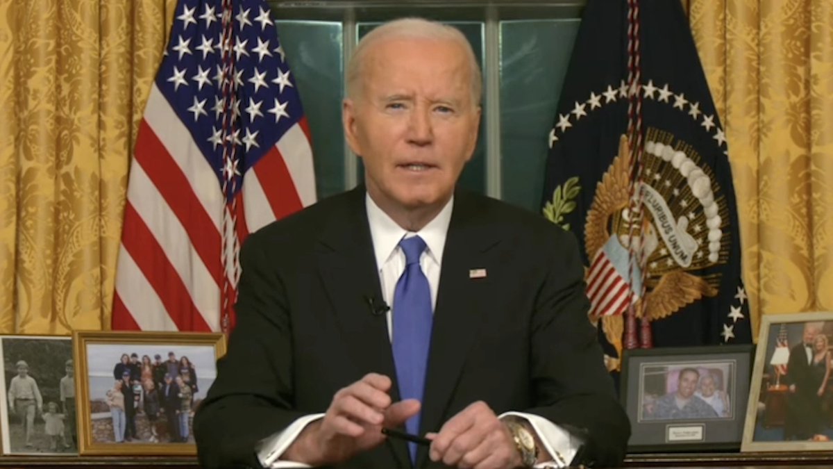 President Joe Biden: After eight months of nonstop negotiation, a ceasefire and a hostage deal has been reached by Israel and Hamas. This plan was developed and negotiated by my team, and it will be largely implemented by the incoming administration. That's why I told my team to keep the incoming administration fully informed, because that's how it should be—working together as Americans.