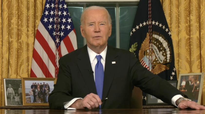 President Joe Biden: I want to warn the country of some things that give me great concern. Today, an oligarchy is taking shape in America. We've seen it before, but the American people stood up back then. They helped put us on a path to building the largest middle class any nation in the world has ever seen.