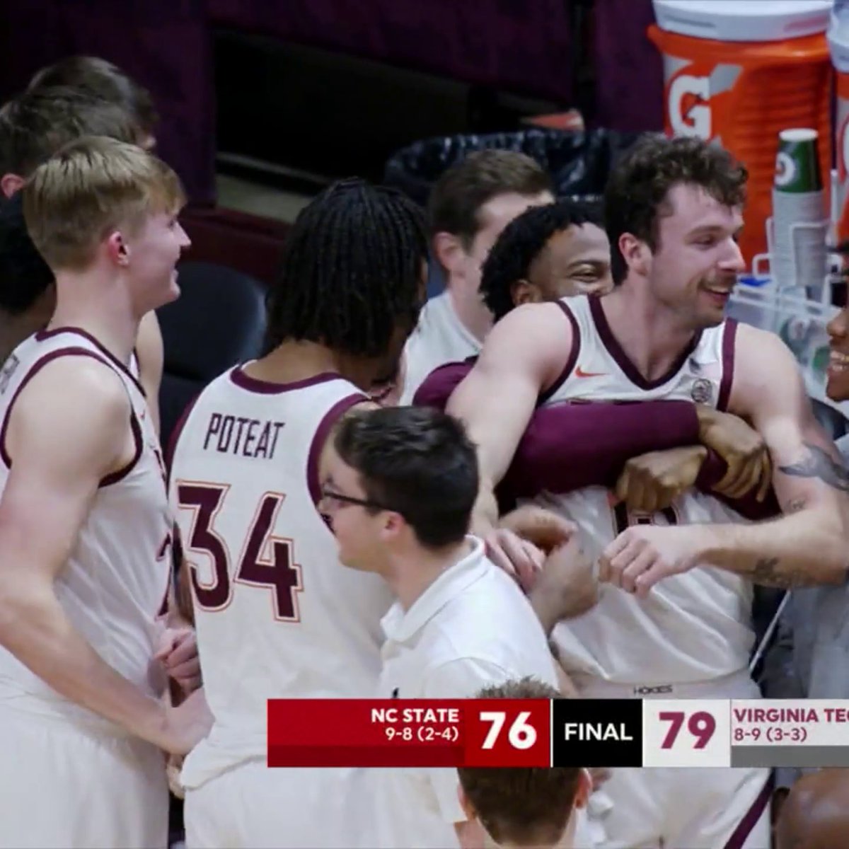 HOKIES ENDED IT IN STYLE‼️ Virginia Tech Men's Basketball