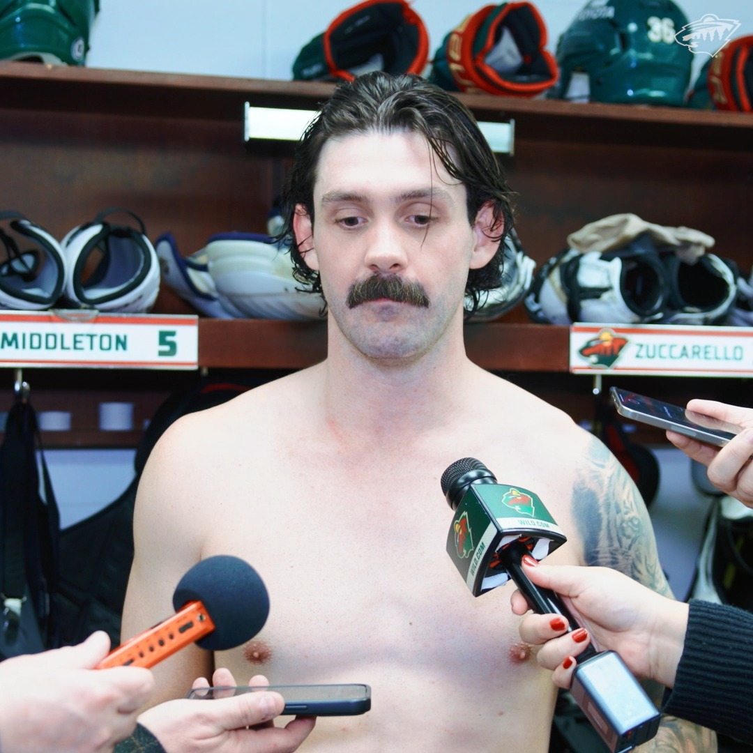 “The whole game was basically an A+ effort” 🗣️ Jake Middleton on tonight’s performance #mnwild