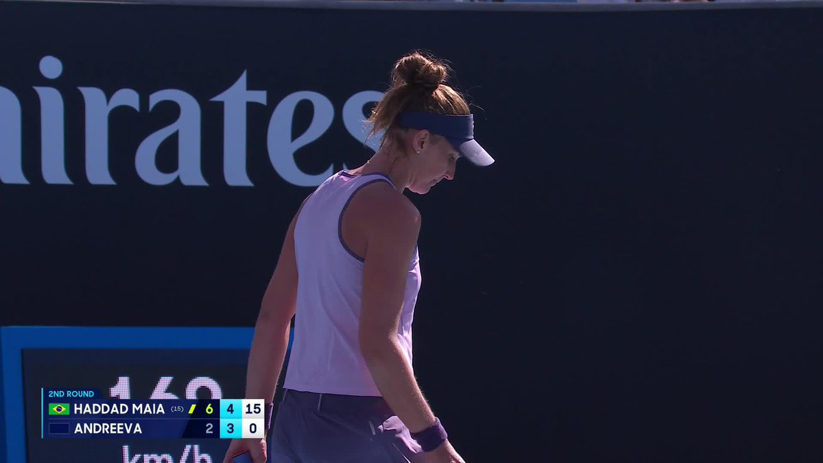 ๐ Brazilian carnival: 1573 Arena ๐๐บ #AusOpen โข #AO2025