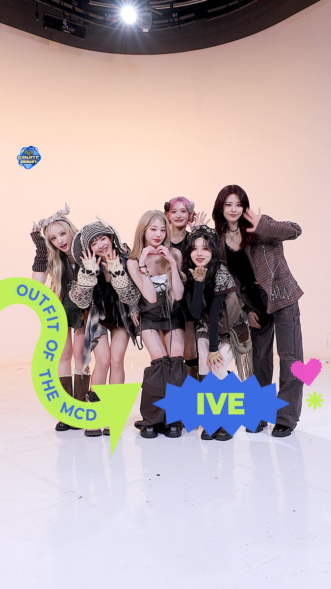 𝟐𝟓𝟎𝟏𝟏𝟔 𝑶𝒖𝒕𝒇𝒊𝒕 𝑶𝒇 𝑻𝒉𝒆 𝑴𝑪𝑫 : 𝑶𝑶𝑻𝑴 with IVE (아이브) 잠시 후 저녁 6시! 엠카 본방사수 잊지마세요 🫶 #MCOUNTDOWN #엠카운트다운 #OOTM #IVE #아이브
