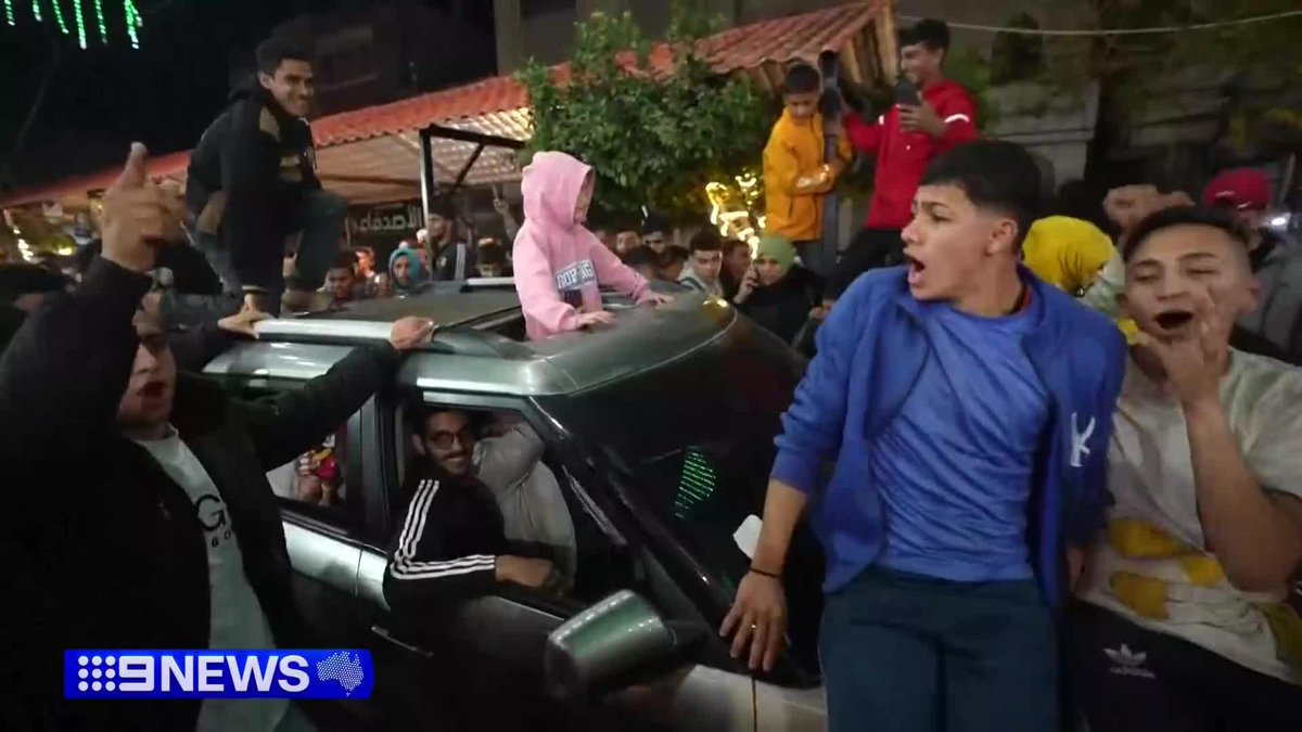 After 15 months of bloodshed, Israel and Hamas have agreed to a ceasefire, sparking celebrations on the Gaza Strip. The deal will see dozes of hostages released, and thousands of Palestinians return to whatever remains of their homes. #9News