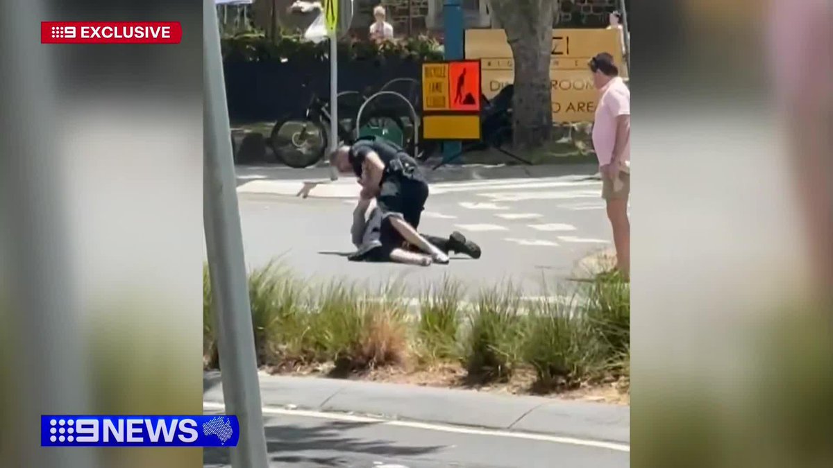 #EXCLUSIVE: There has been a dramatic incident in Brighton this afternoon, with three teenagers arrested in an allegedly stolen luxury car. Izabella Staskowski #9News READ MORE: