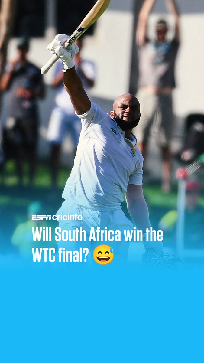 Will South Africa win the #WTCfinal? 🏆
