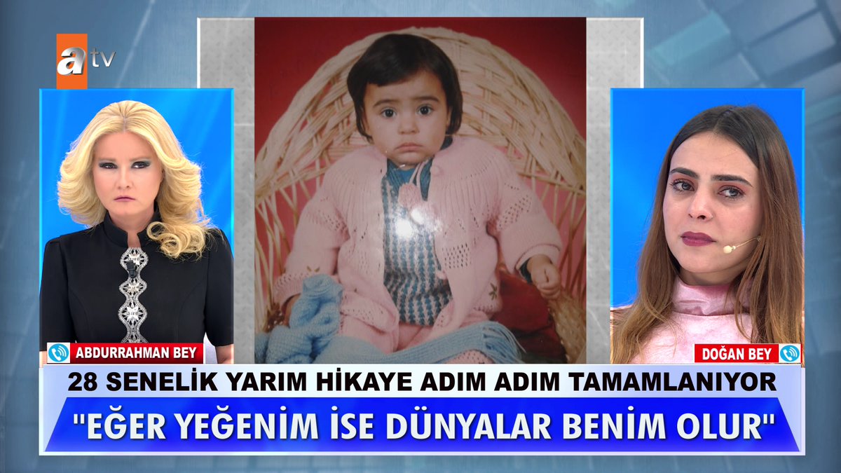 28 senelik yarım hikaye adım adım tamamlanıyor. ''Çilem'in yeğenim olduğunu düşünüyorum'' #MügeAnlıİleTatlıSert #MügeAnlı atv
