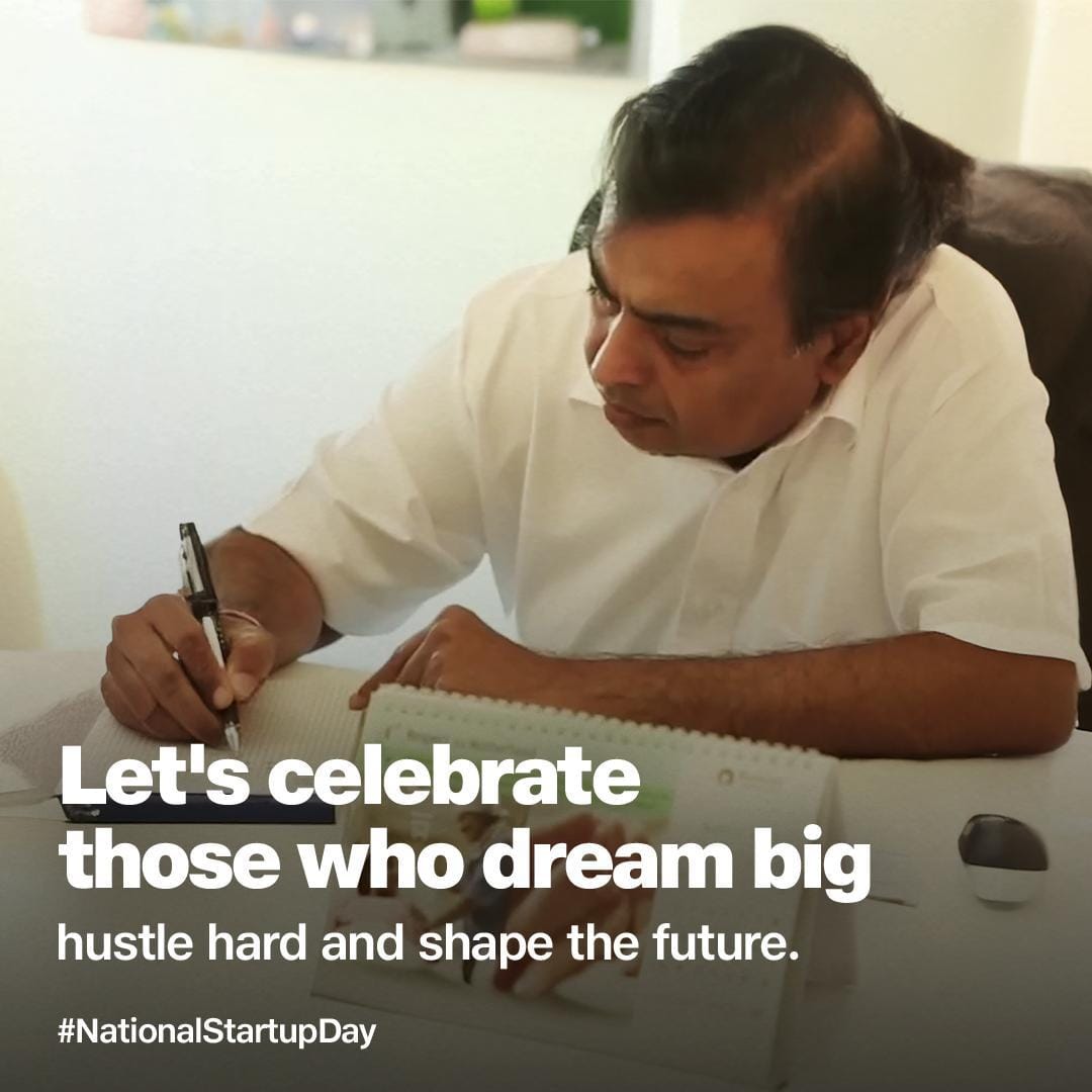 Let's celebrate those who dream big, hustle hard and shape the future. #NationalStartupDay #9YearsOfStartupIndia