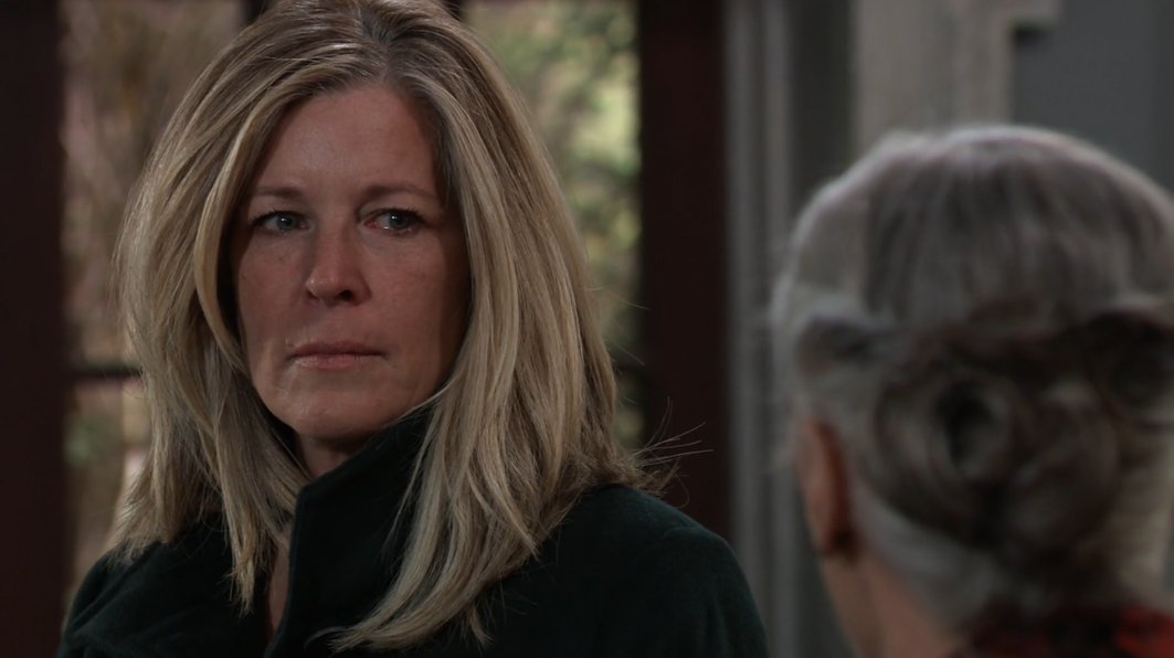 "That woman's life was never the same [from] the moment you set foot in this town!" #GH