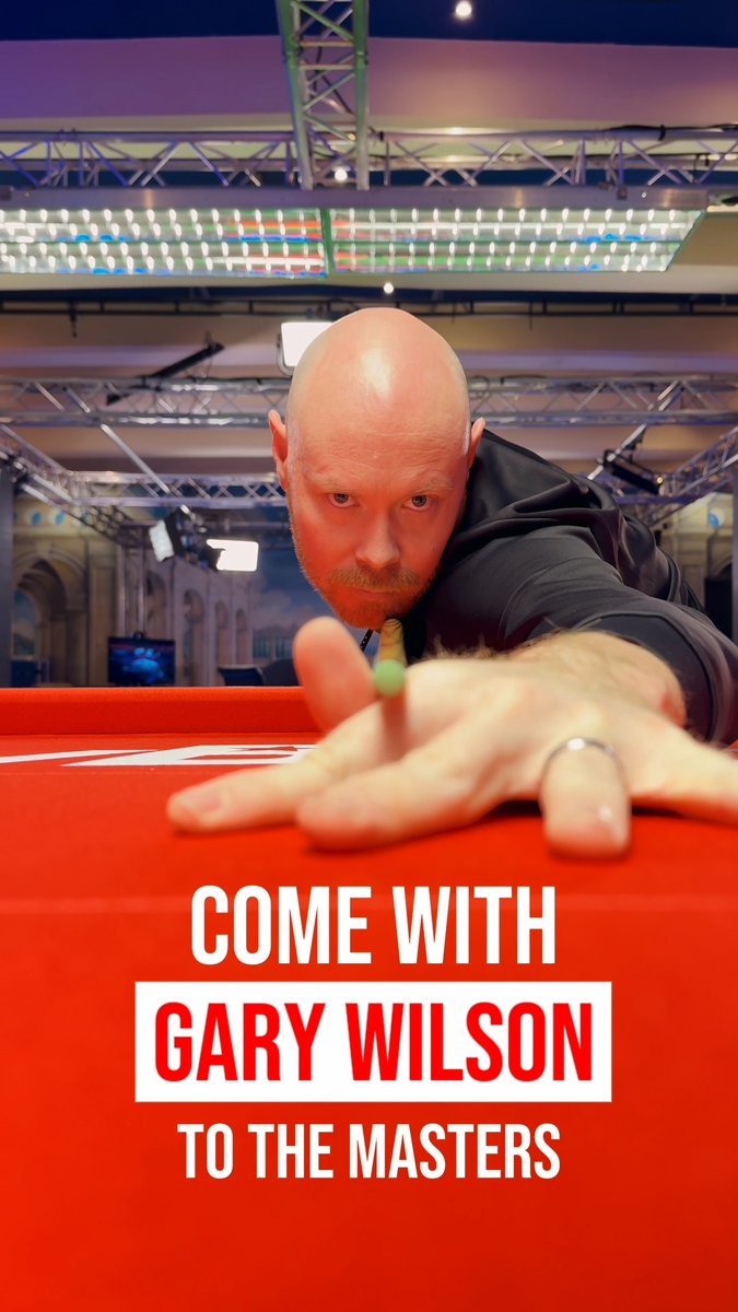 A day in the life of a snooker player at #TheMasters We followed OlyBet France 🔞 ambassador Gary Wilson throughout the day as he made his first ever appearance at Alexandra Palace