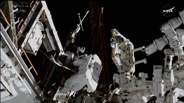 The rate gyro assembly that helps maintain station orientation has been replaced. Nick Hague will soon work on the NICER X-ray telescope while Sunita Williams will replace navigation hardware.