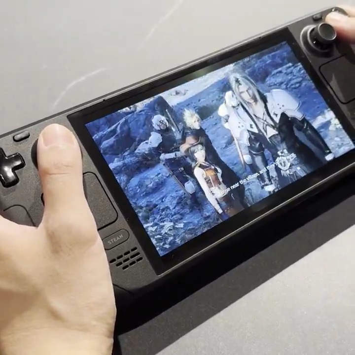 FINAL FANTASY VII REBIRTH Steam Deck 実機プレイ🌟初公開  ̄ ̄ ̄)/ ̄ ̄ ̄ ̄ ̄ ̄ ̄ ̄ ̄ ̄ 😎🫱🎮 #FF7リバース #FF7R