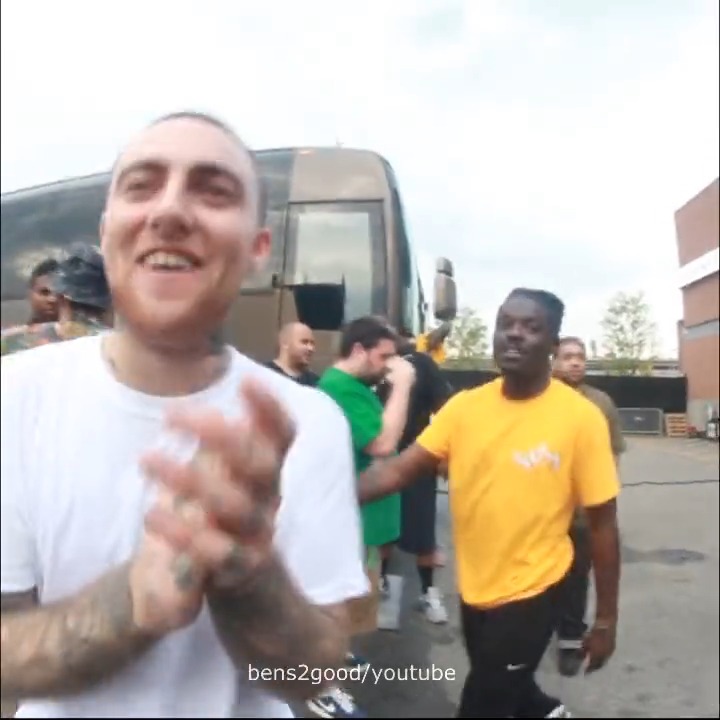 Mac Miller showing off his range in 2013 ☔