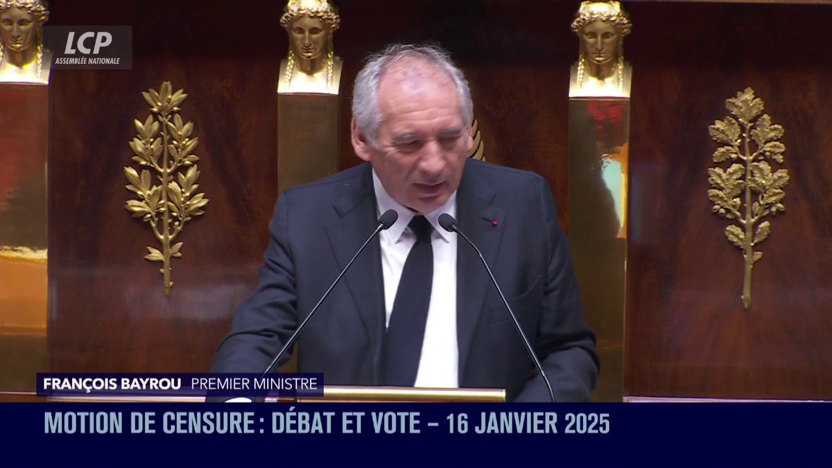 Passage héroïque de Bayrou écoutez bien comment sans notes il démasque la #lfi c’est énorme ! #MotionDeCensure
