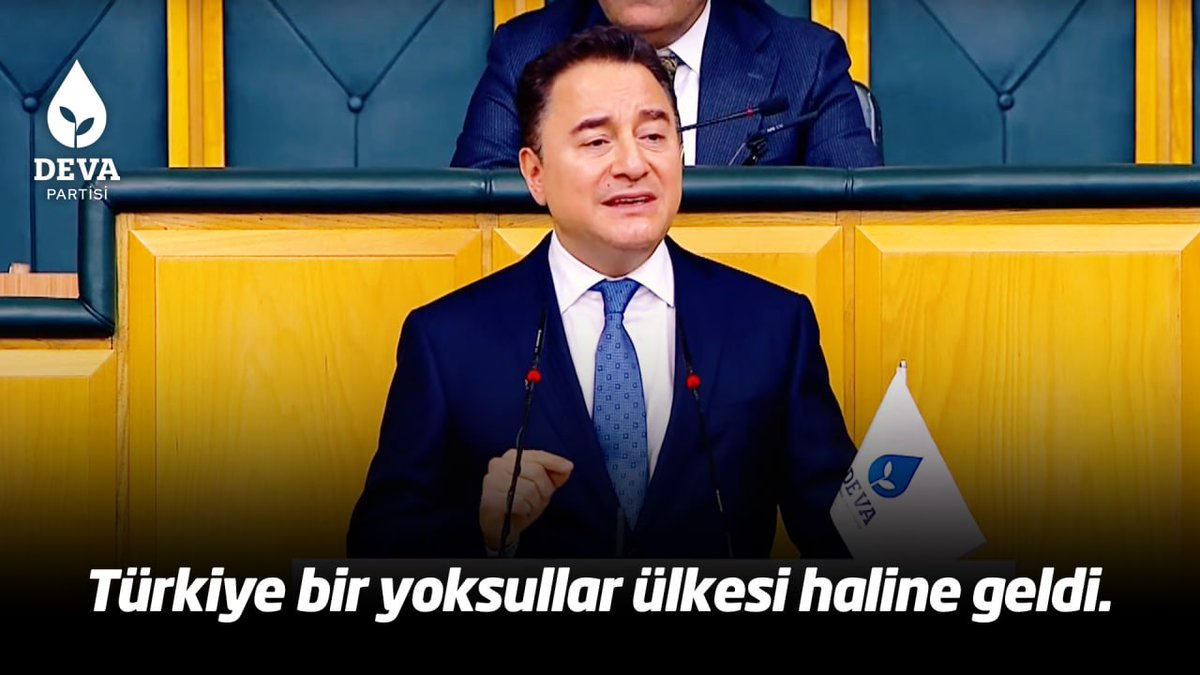 Türkiye bir yoksullar ülkesi haline geldi.