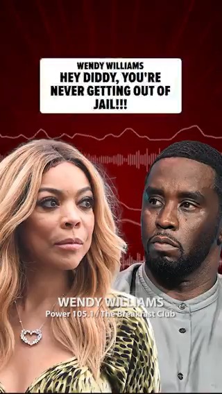 #WendyWilliams made many shocking claims during her interview with #TheBreakfastClub, and one of the biggest stunners came when she offered her dark prediction about #Diddy's fate. Read the full story here 👉 🎥: Power 105.1 / The Breakfast Club