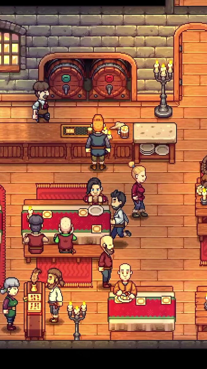Tag the person you want to play the online multiplayer of #TravellersRest 🍻 with! We’ll share news about the closed beta this month!
