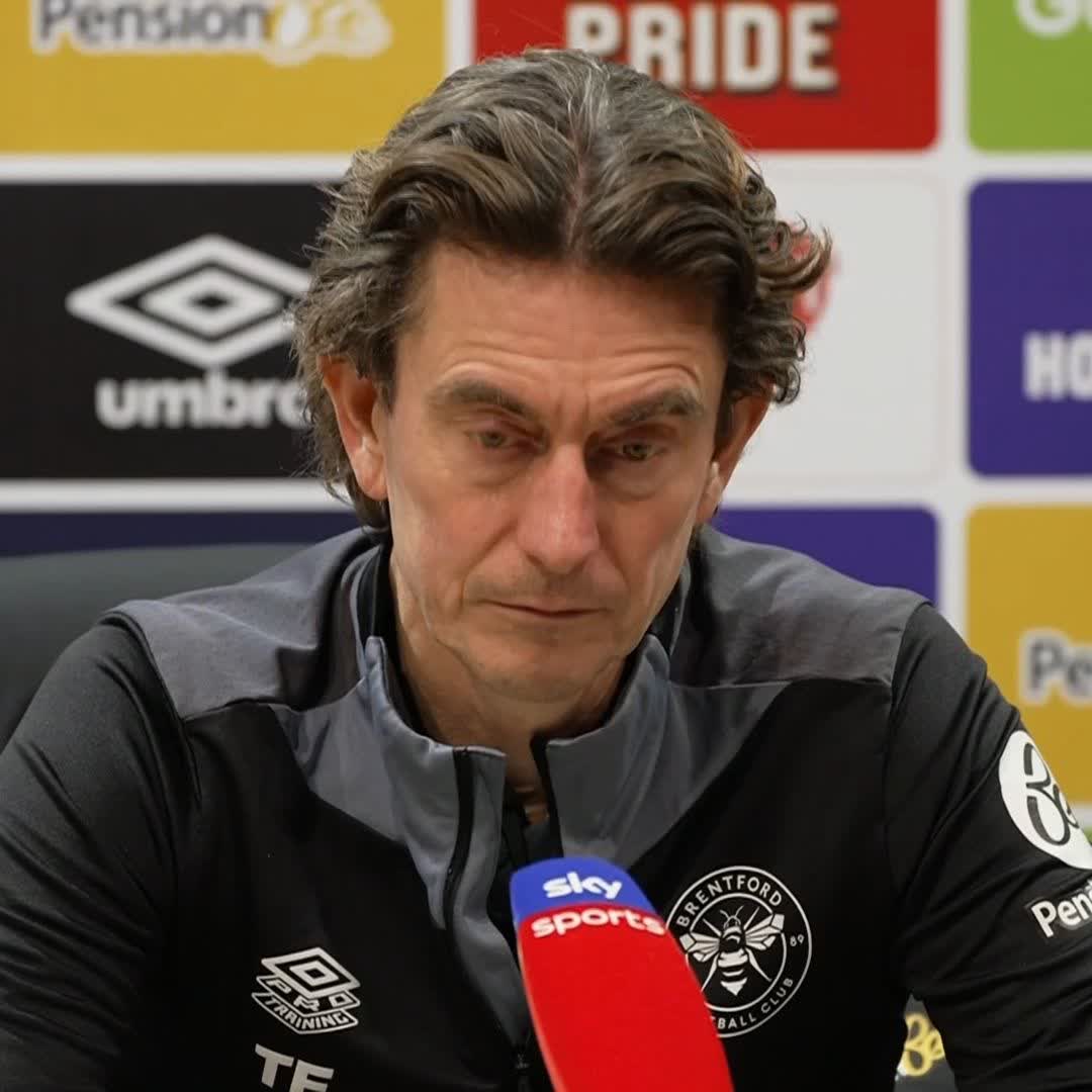 🗣️ "It would [need to] be that big of a fee that I can't imagine the size of the fee" Thomas Frank says that he expects Bryan Mbeumo and other key Brentford players to stay at the club this transfer window 🐝