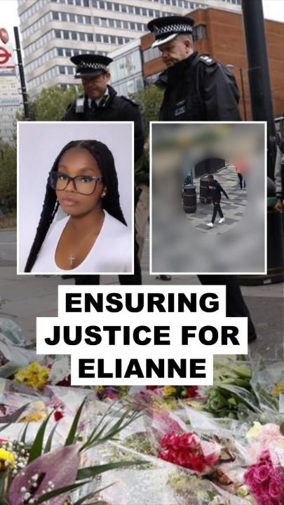 A teenager who stabbed Croydon schoolgirl Elianne Andam to death in a violent and unprovoked attack has been convicted of her murder. Hassan Sentamu was arrested by a Met officer within 90 minutes of the incident as he stepped off a bus after calmly making his way back home.