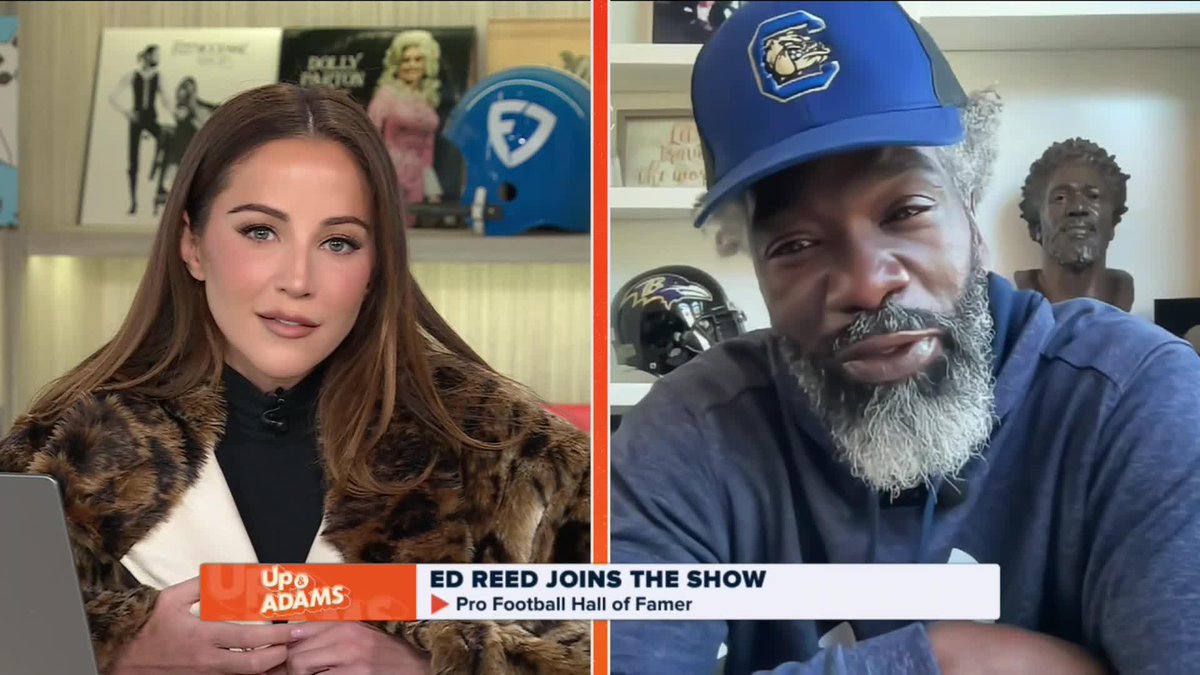 How would HOF safety Ed Reed and the 2013 SB #Ravens STOP Josh Allen from running?? 😤 Reed: "We would come at Josh Allen... show me he can complete the football after he's getting hit all day... and it's proven that he can't." Ed Reed Kay Adams Baltimore Ravens | #RavensFlock