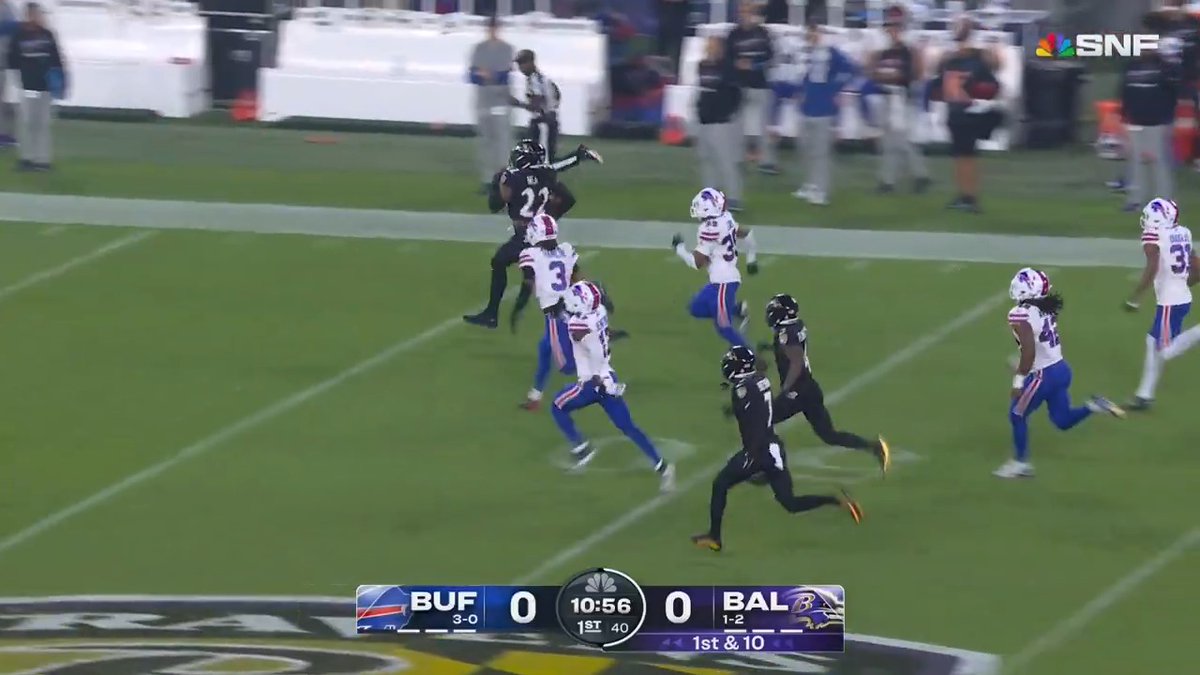 .Derrick Henry  was a man on a mission the last time he played the Bills 👑 📺: #BALvsBUF – Sunday 6:30pm ET on CBS/Paramount+ 📱: Stream on NFL+