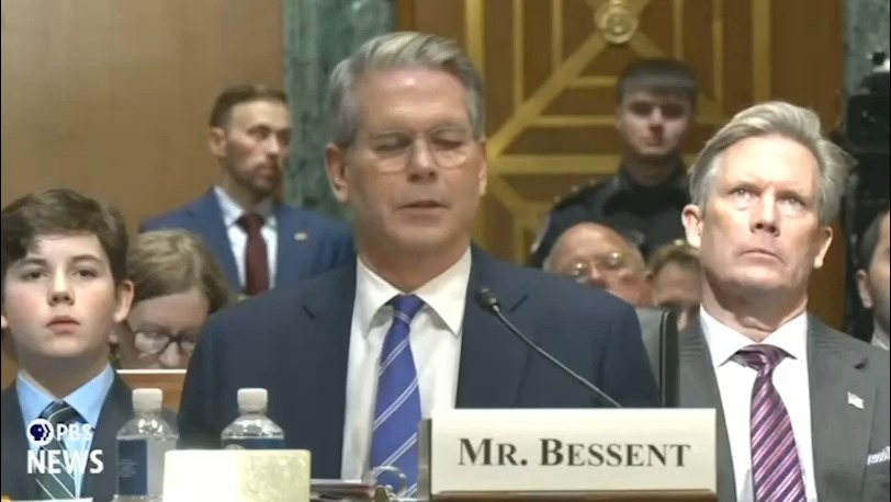 There it is. Trump’s Treasury nominee just said “extending” Trump’s tax handouts for billionaires is their TOP priority: “This is the single most important economic issue of the day.”