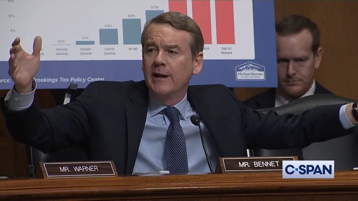 .Michael Bennet: "Can't we think of a better idea in the halls here than cutting taxes for the wealthiest people and expecting that it will trickle down?" Treasury Secretary nominee Scott Bessent: "I would respectfully disagree with much of your categorization..."