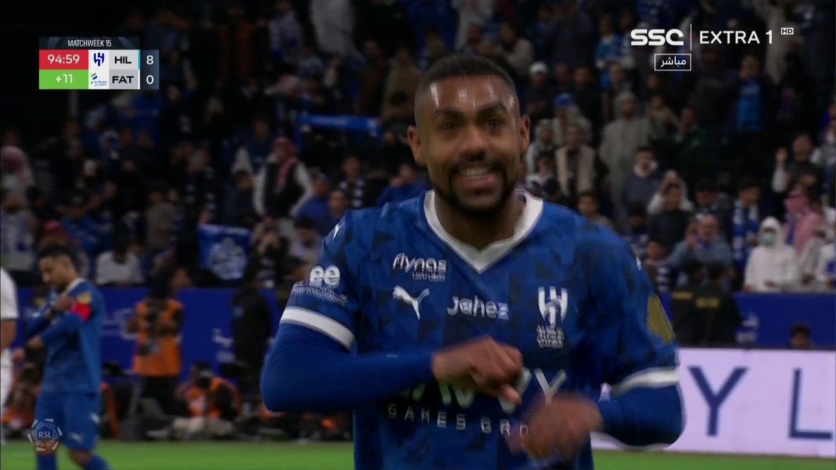 أكبر نتيجة هذا الموسم.. الهلال يقسو على الفتح بتسعة أهداف عريضة، و"ليوناردو" يحقق الهاتريك. ⚽️ ⚽️ ⚽️