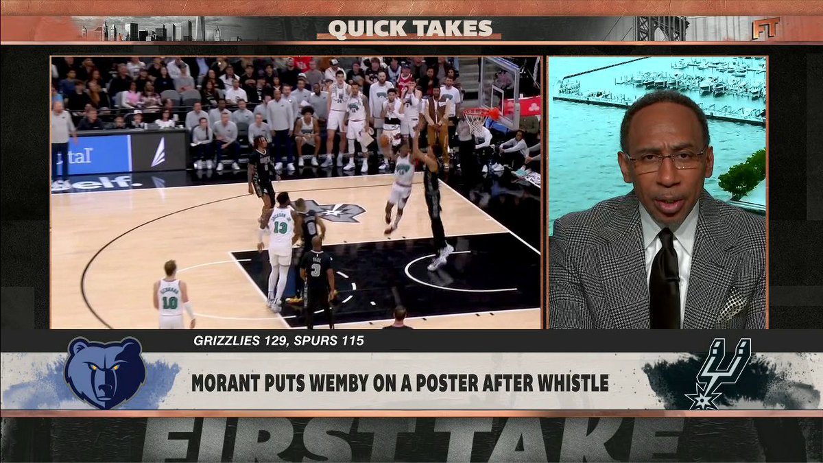 .Stephen A Smith says the world "better look out" for Ja Morant and the Memphis Grizzlies this season 👀 "A taller, slightly bigger elevated version of Allen Iverson. That's the athleticism that Ja Morant brings to the table." 😤