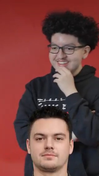 Can you guess whose faces have been merged? 🔀😂 #FaZeUp