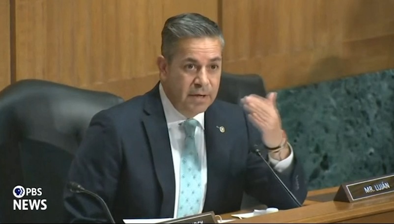 Sen. Luján: Yes or no, will you recommend cutting Medicaid? Bessent: Um... I... I am in favor of empowering states... for some states that will be a decrease Luján: So will you recommend that Trump cut Medicaid? Bessent: Uh...