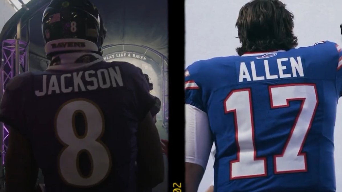 Lamar Jackson vs Josh Allen 😤 It's gonna be a movie 🍿 Sunday, 6:30 ET on CBS &amp; Paramount+ 📺