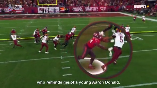 "You can put the ball in my hand." Undaunted trust between QB and Coach is what's gotten @Jayd__5 and the Washington Commanders this far 🙏 #NFLTurningPoint streaming now on ESPN+ | Louis Riddick