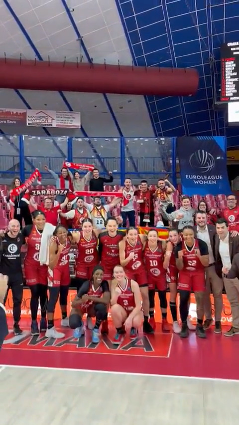 MOOD. 🌊❤️ #EuroLeagueWomen x Casademont Zaragoza