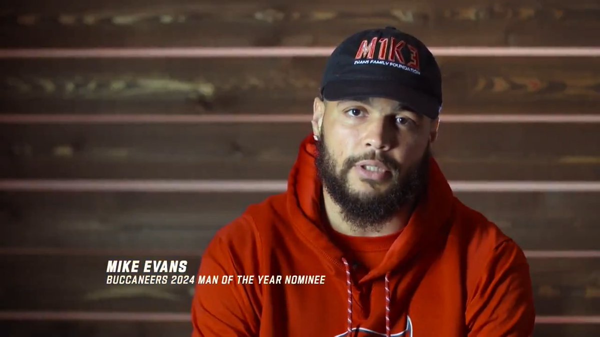 .Mike Evans has dreamt of giving back to his community ever since he was a young child. His dedication and commitment to being a role model has earned him a nomination for the Tampa Bay Buccaneers #WPMOY. ❤️ Nationwide