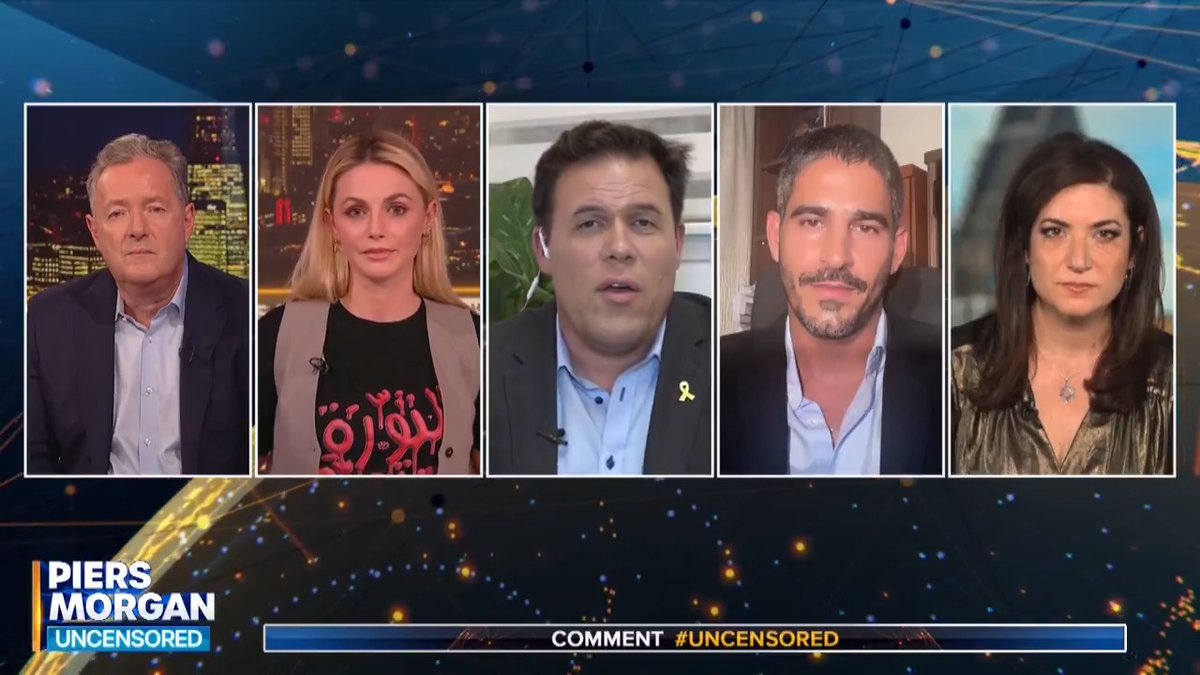 "You're a genocidal defender and you belong in The Hague, not on a panel!" Myriam Francois falsely accuses Jonathan Conricus of being an "IDF spokesman" in a fiery clash on the Israel-Hamas ceasefire deal. 📺 Piers Morgan | Jonathan Conricus | Dr Myriam François