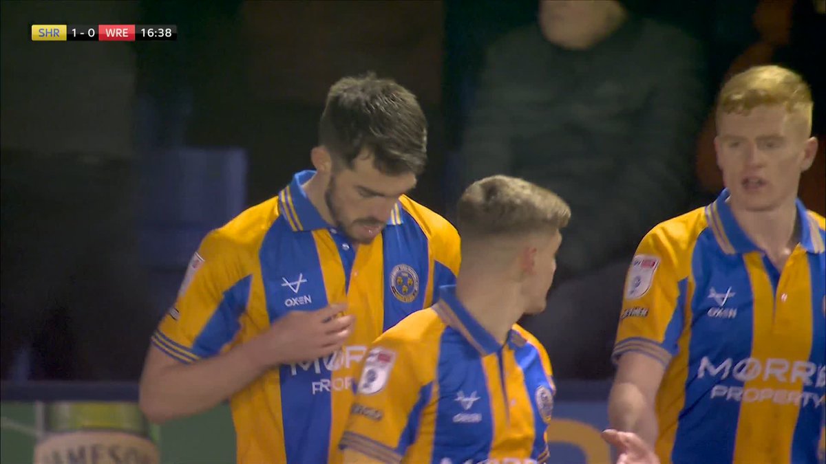 "What a finish!" John Marquis gives Shrewsbury the lead! 🔥