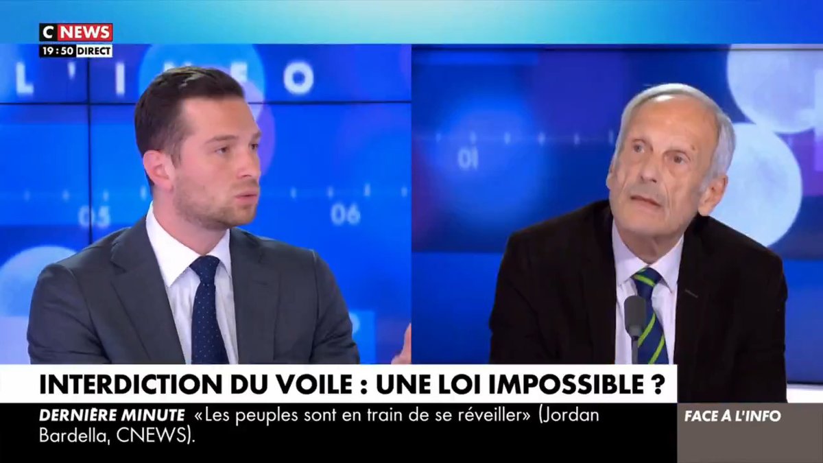 Je souhaite que le voile islamiste soit interdit à l'université et dans les sorties scolaires. Quand Bruno Retailleau exprime cette conviction - manifestement impopulaire dans son propre gouvernement -, il a raison. CNEWS