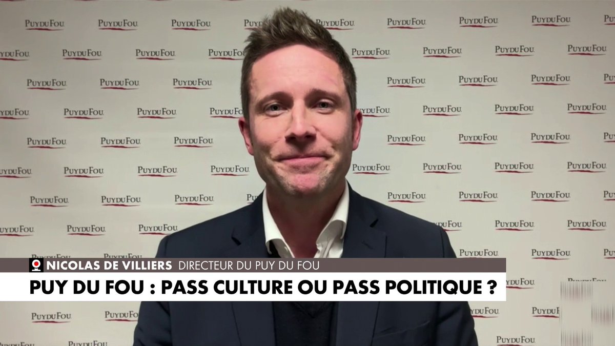 Le directeur du Puy du Fou Nicolas De Villiers : «Je ne suis pas contre le pass culture, mais à condition qu'on audit de manière juste et qu'on ne reste pas enfermé dans un bureau»