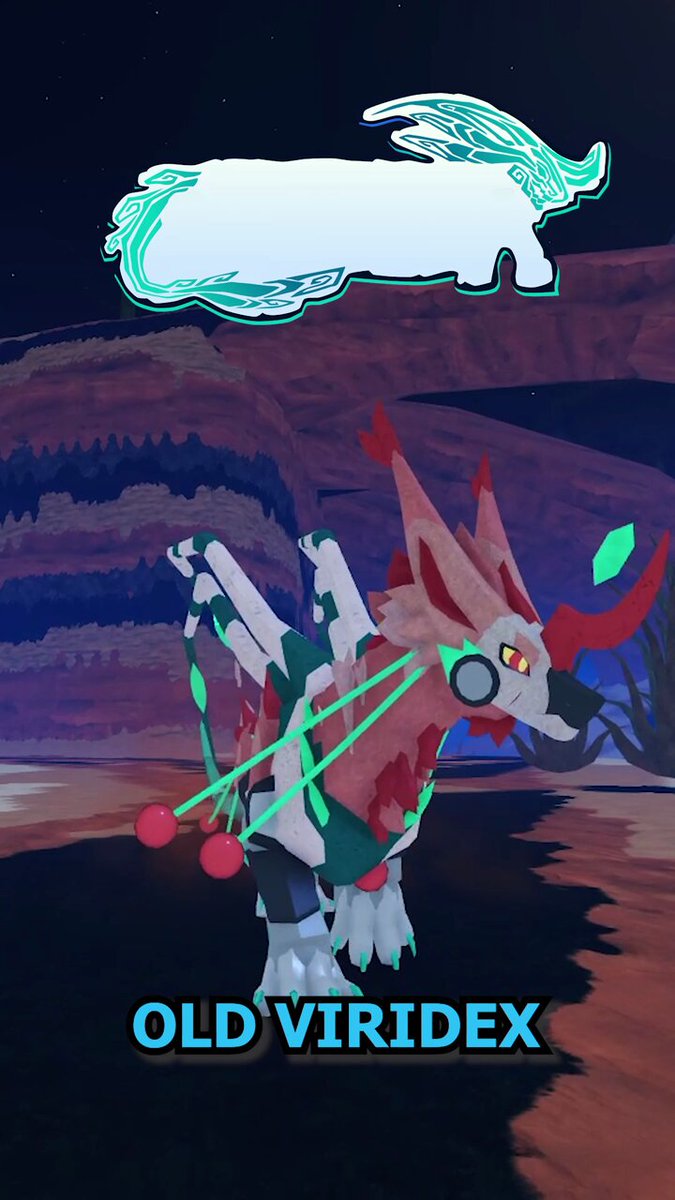 Viridex is getting a sharp new look in this week's update in Creatures of Sonaria! Do you like Viridex's new look? 🍒 Play Now➡️ #CreaturesofSonaria #Roblox #RobloxDev #TwinAtlas #SonarStudios