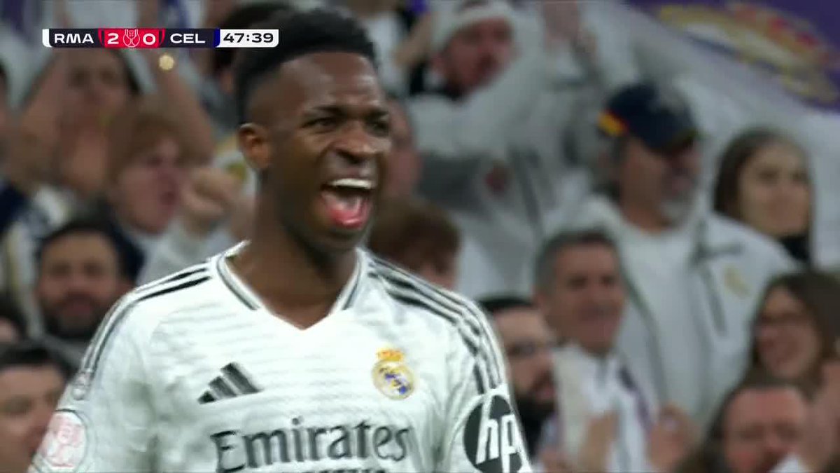 MBAPPÉ ➡️ BRAHIM ➡️ VINICIUS!! VINI DOUBLES THE LEAD FOR REAL MADRID TWO MINUTES INTO THE SECOND HALF 😤