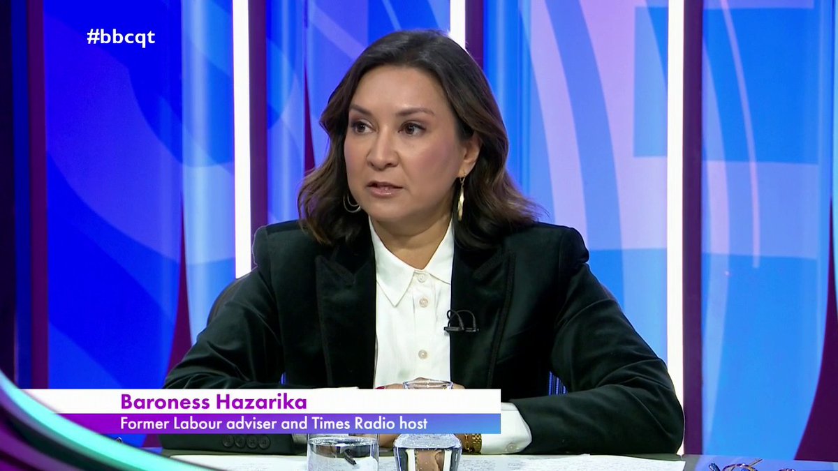 “We should prosecute this… but what we mustn’t do is smear an entire group of people” Ayesha Hazarika says Elon Musk's comments were “disgusting”, and while we need ask questions on grooming gangs without “fear or favour”, we “must not attack all Muslims” #bbcqt