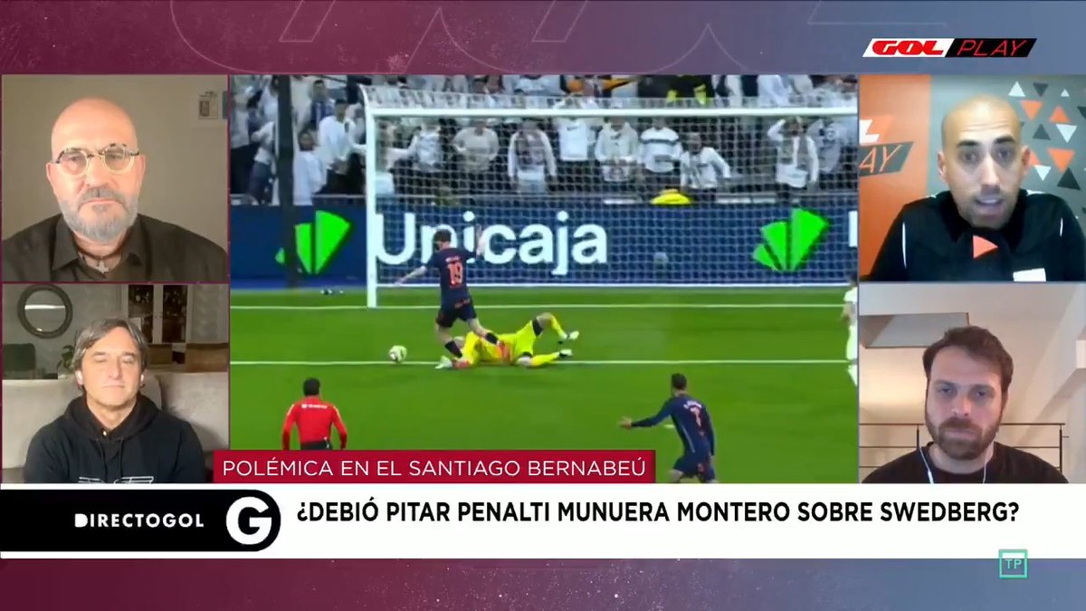 ⁉️ ¿Ha corrido demasiado Hernández Hernández en la revisión del penalti de Lunin? 🗣️ "La presión es máxima, mientras está revisando el penalti tiene un partido parado con 90.000 personas en el campo y millones en casa" ⚽️ #RealMadridCelta 🎥 Directo Gol