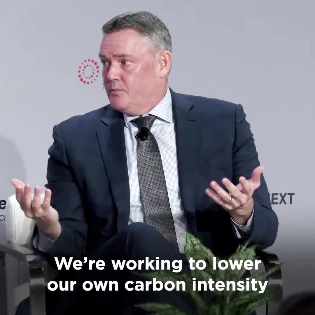 Many forms of energy will be needed to meet the world's growing energy demand. Jeff Gustavson, president of Chevron New Energies, spoke at Reuters NEXT last month about what it will take to shift our energy system to lower carbon solutions. Keep watching: