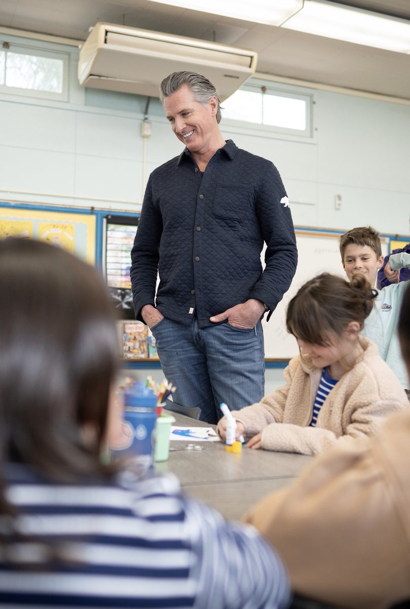 I am moved by our remarkable educators who prioritize our students' learning during these challenging times in LA. I've signed an executive order that allows wildfire-displaced students to attend schools outside of their district to continue their education.