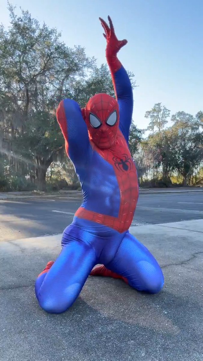He might be getting carried away 🕸️ (W/ Jeff Stevens)