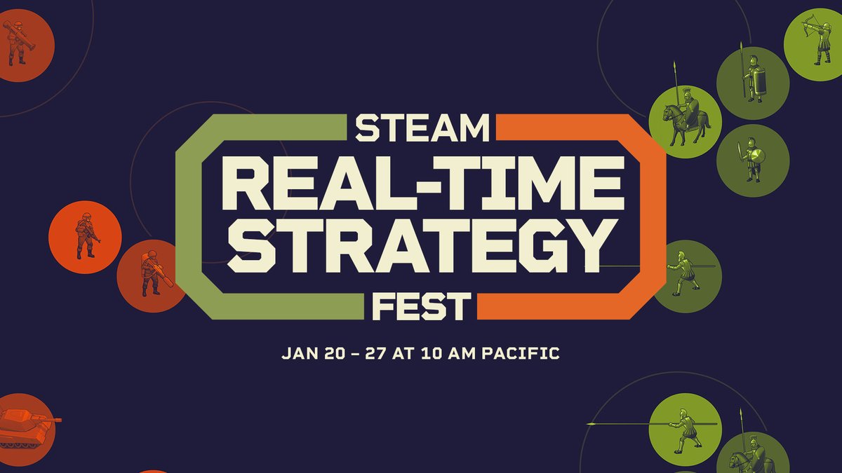 Get ready with your macro and micro skills, because Steam Real-Time Strategy Fest marches in next Monday. This Fest features all types of RTS games from medieval settings to space wars, in addition to some fresh takes on the intersection between real-time and strategy!