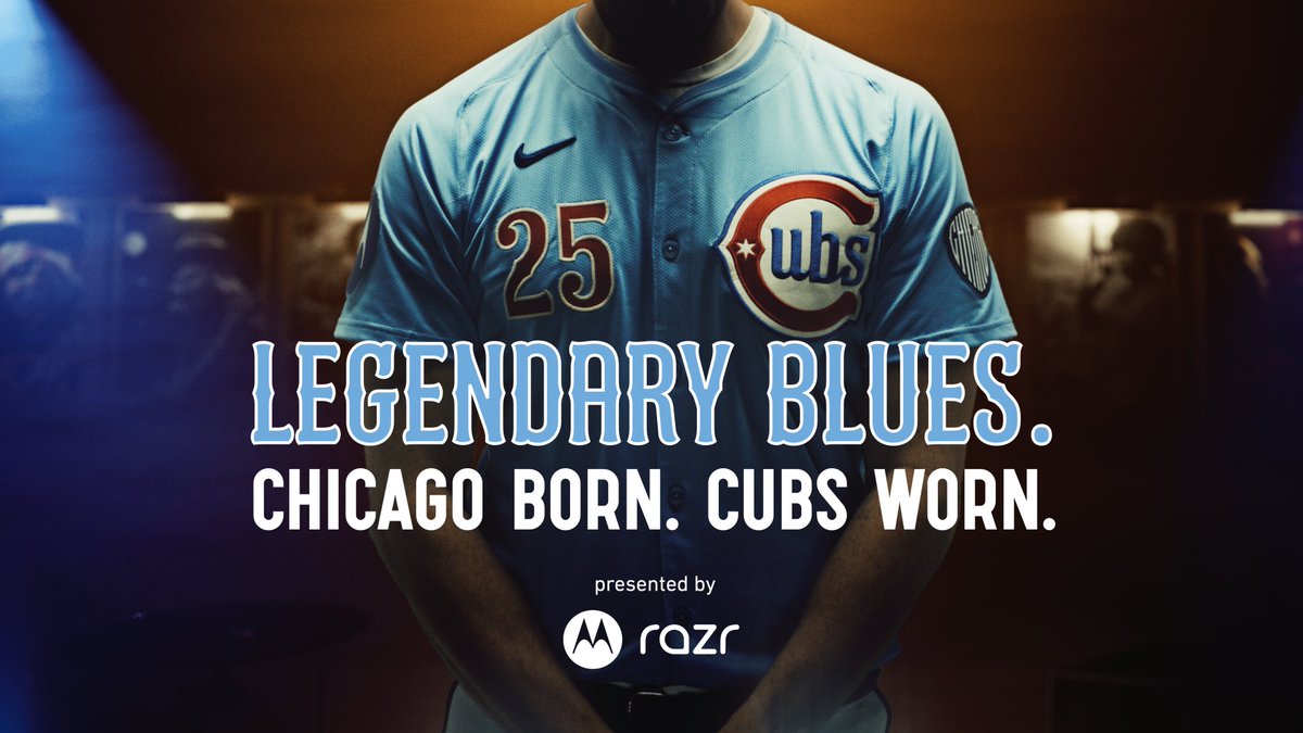 Chicago born. Cubs worn. The new Blues Alternate debuts this season.